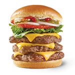 Triple Beef Burger  Single 
