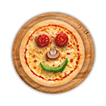 Kids 7" Cheese & Tomato Pizza 